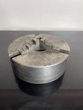 Vintage 4 1/2” Three Jaw Scroll Chuck 1” Bore Made In USA Lathe picture