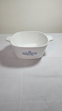 Vtg Corning Ware Blue Cornflower P-1 3/4-B casserole, no lid picture