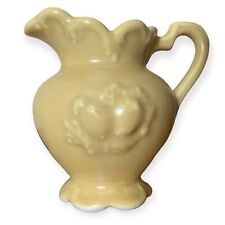 Vintage Camark Deluxe Artware Miniature Pitcher Vase in Yellow - USA picture