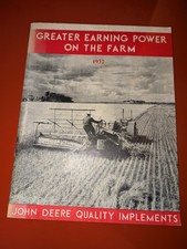 1932 Greater Farming Power On The Farm John Deere Quality Implements Catalog picture