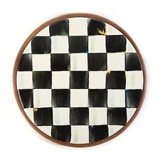 Brand New Mackenzie Childs Courtly Check Enamel Trivet picture