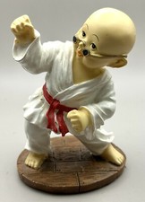 Chinese Resin Shaolin Monk King Fu Martial Arts Figurine  picture