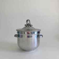 1960s, Buehner-Wanner Aluminum Ice Bucket w/ Glass Liner - Designed by Frederick picture