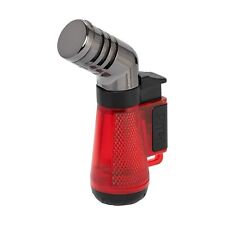 Palio Squadra Angled Triple-jet Flame Lighter, Red picture