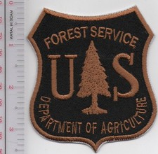 Hot Shot Wildland Fire Crew USFS United States Forest Service Patch NO TARIFF picture