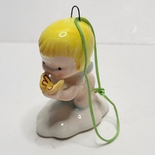 Joan Walsh Anglund Kewpie Butterfly Angel Ornament Small Wolfpit Enterprises picture
