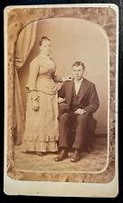 Vintage Cabinet Card - Young Couple picture
