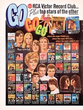 1967 RCA Victor Record Club Brenda Lee Sonny & Cher Perry Como Vtg Mag Print Ad picture