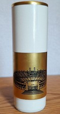 Royal Porzellan Bavaria KPM VTG Gold Cityscape Vase - Munich Landmarks Germany picture