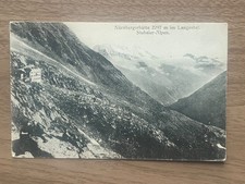 Vintage Postcard Nurnbergerhutte Langental Stubaier Alpen Mountain Hut Austria picture