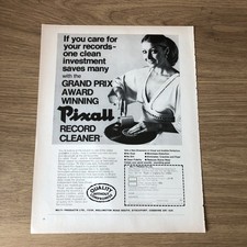 HIFIS06 MAGAZINE ADVERT 11X8 THE AWARD WINNING PIXALL RECORD CLEANER picture