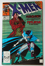 Marvel The Uncanny X-Men #256 Mandarin Psylocke Jim Lee Copper Age Comic picture