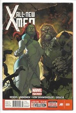 All New X-Men # 9 / VHTF Later Newsstand Issue / Mystique / 2013 picture