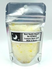 DE-STRESS Goat Milk Bath Salt/ Relieve Muscles Aches/Mind Relaxing picture
