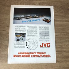 HIFIS06 MAGAZINE ADVERT 11X8 JVC QUARTZ MODEL TURNTABLES QL-A2 & QL-10 picture