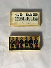 WWI Soldats en étain dans leur boite, soldats alliés - très rare -D1 picture