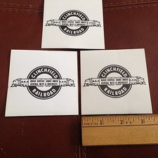 Railroad Decals (3)-CLINCHFIELD (CRR)-free shipping picture