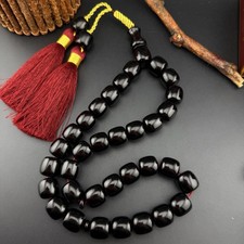 Big Size Red Misky 33-Bead Islamic Yasbih Rosary VIP مسباح فاتوران حجم كبير picture