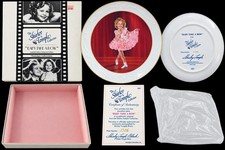 Vintage Shirley Temple SIGNED Baby Take A Bow Plate #1106/2500 COA Box 1982 picture