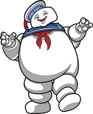 GhostBusters Stay Puft Marshmallow Man Vinyl Sticker Decal 6