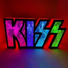 Kiss Pinball Topper 3D Printed  Led Lightbox  Arcade Decor for Pinball Machine picture