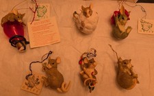 Charming Tails Christmas, Very Rare Ornament Lot #11 PRICE REDUCED picture