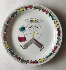 Rorstrand Sweden “Tuff-Tuff “ Childrens 1960’s Porcelain Plate picture