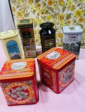 Baileys & Lazzaroni Collectible Tin Set With Lid - Irish Cream & Saronno Milano picture