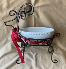 Princess House “Pavilion” Reindeer Candy Dish picture