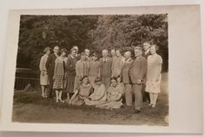 Vintage Real Photo Postcard German Family Germany History Picture picture