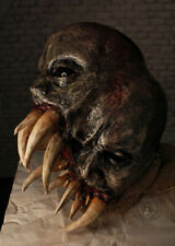 A scary two-headed toothy mutant mask with two faces picture