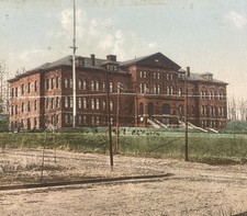 Jamaica Queens Long Island State Normal School Post Card Circa 1900s picture