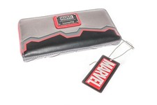 New Marvel Sam Wilson Falcon Cosplay Zip Around Wallet by Loungefly  picture