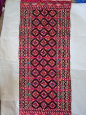 Vintage Guatemalan Huipilv Textile panel Hand Loomed 36X16 picture