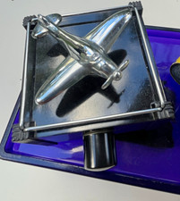 VINTAGE 1940 DUNHILL SILENT FLAME  TABLE LIGHTER ~ AIRPLANE picture