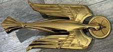 *BRASS HOLY GHOST SPIRIT WALL PLAQUE 18” picture