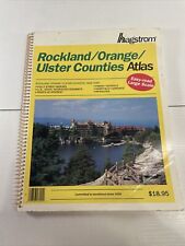 Vintage 1997 Hagstrom Rockland/Orange Counties Ulster Counties Atlas picture