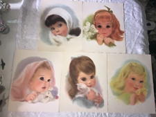 Set of 5 Vintage FRANCES HOOK 11x14