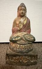 Buddha Statue Figurine for Home Decor Zen Sitting Meditating Sculpture Buddhism picture