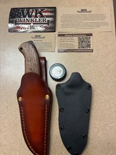Winkler Utility Crusher  Search & Rescue knife With Custom Leather  Sheath picture