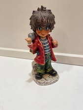 Vintage Goebel Hitchhiker Children of Paris Michael T Figurine 1971 W Germany 9