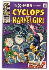 X-Men 48 1968 Marvel Comics VG+ 4.5 Beast Cyclops Marvel Girl Professor X picture