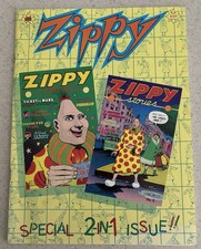 ZIPPY-SPECIAL 2-IN-1 ISSUE-(1982 LAST GASP COMICS) BILL GRIFFITH ART picture