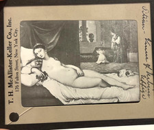 Vintage Glass Magic Lenten Slide 