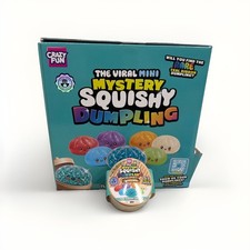 Authentic New Crazy Fun RMS Mystery Squishy Mini Dumpling Teal Ribbon 🔥18 Count picture