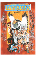 Mike Grell SIGNED DC Comics Fantasy Sword & Sorcery Art Print ~ The Warlord picture