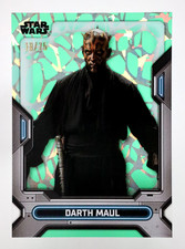 2023 Topps Star Wars High Tek Darth Maul /75 Green Diffractor #11 UL1 picture