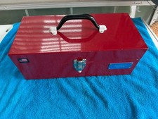 BEST MADE CO 15” TOOLBOX | RED STEEL 15 x 7 x 5.5 picture