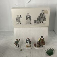 Vintage Department 56 HERITAGE VILLAGE COME INTO THE INN Child Lamp Broken picture