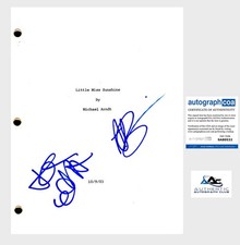 ABIGAIL BRESLIN TONI COLLETTE AUTOGRAPH SIGNED LITTLE MISS SUNSHINE SCRIPT ACOA picture
